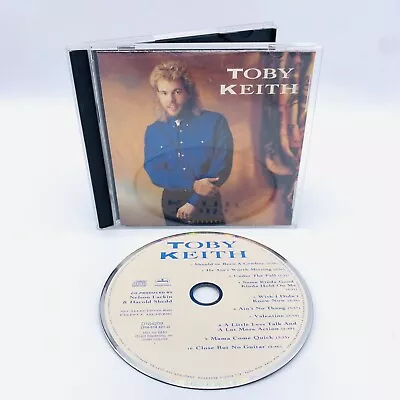 Toby Keith SELF TITLED CD Album (1993 Polygram/BMG Debut Album) Free Shipping • $12.99