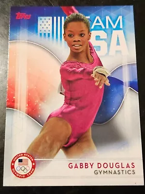 GABBY DOUGLAS 2016 Topps US Olympic Base #75 Gymnastics • $1