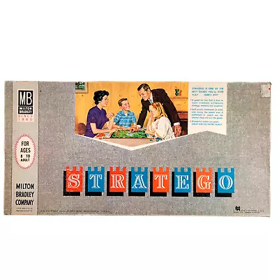 Vintage 1962 MILTON BRADLEY Stratego Game No. 4916 Complete • $29.99