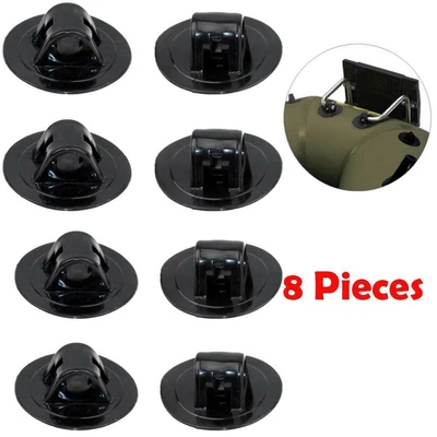 $23.75 • Buy 8 Pieces Outboard Motor Mount Stand Accessories For Kayaks Canoe Fishing