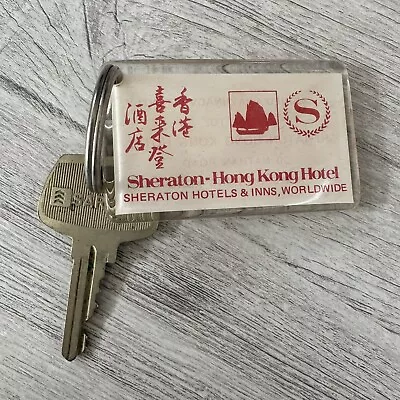 Vintage Sheraton Hong Kong Hotel Inn Key Keychain Kowloon China Starwood Marriot • $39.99