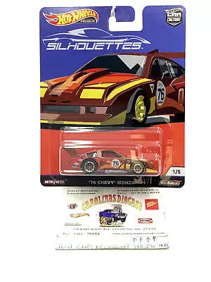 Hot Wheels Car Culture Silhouettes #1 76 Chevy Monza • $11.99