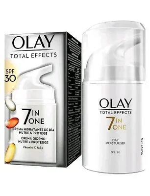 £13.95 • Buy Olay Total Effects 7 In One Anti-Ageing Moisturiser With SPF 30, 50ml 
