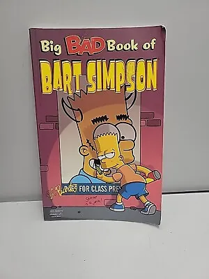 Simpsons Comics Present The Big Bad Book Of Bart By Matt Groening Used • £6.43