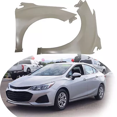 Set Of 2 Fender For 2016-2019 Chevrolet Cruze Primed Front Left And Right • $196.15