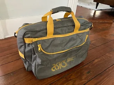 Vintage 1980's ASICS Nylon Duffle Bag • $59.99