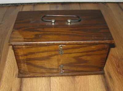 Antique Medical Electrical Quackery Dry Cell Battery Wood Box Steampunk Rare VTG • $124.99