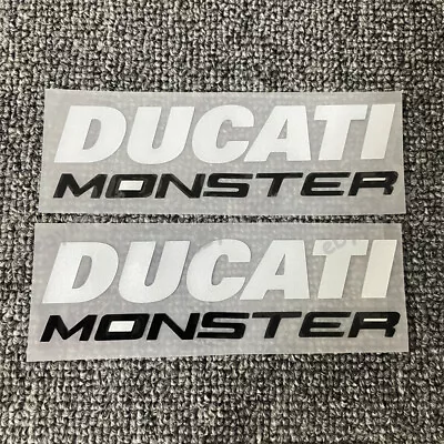 Motorcycle Fuel Tank Emblem Decals For Ducati MONSTER Bike Track Badge Stickers • $10.93