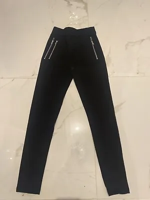Zara Womens Zipped Leggings Xsmall • £3