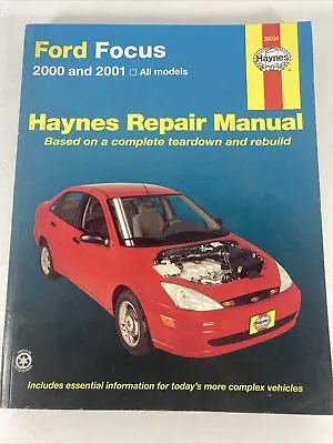 $15.25 • Buy Ford Focus 2000-2005 Haynes Repair Manual 36034 Free Shipping Paperback