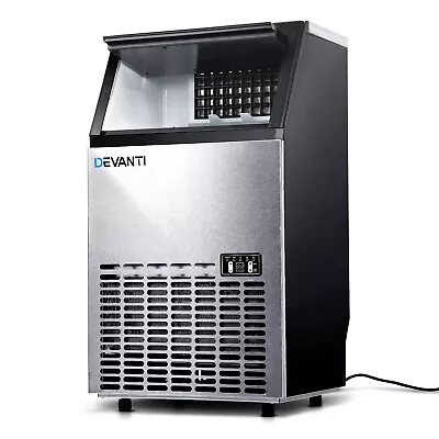 Devanti Commercial Ice Maker Machine Portable Ice Cube Tray Stainless Steel • $566.64