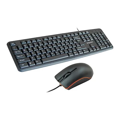 £11.99 • Buy Infapower Full Size Wired Keyboard And Mouse