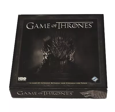 Fantasy Flight Games HBO Game Of Thrones Winter Is Coming Board Game Opened Once • £10