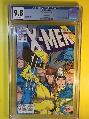 X-Men #11 2nd Print Pressman Variant CGC 9.8 Jim Lee Cover Rare Marvel 1992. • $6999.99