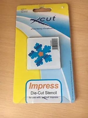 X-cut Impress Die Cut - Snowflake • £1.50