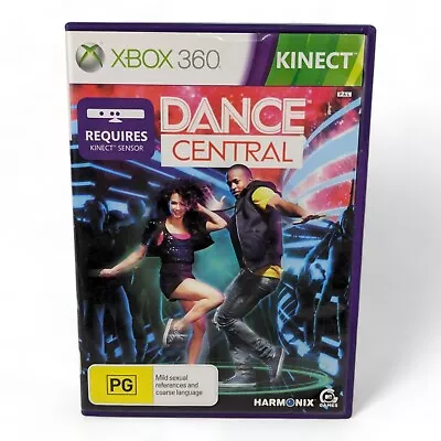 Dance Central Microsoft Xbox 360 Kinect Game PAL With Manual • $11.90