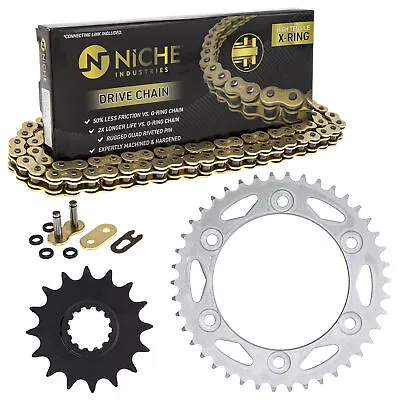 Sprocket Chain Set For Honda CBR600RR 16/42 Tooth 520 X-Ring Front Rear Combo • $75.95