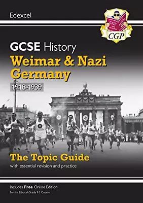 GCSE History Edexcel Topic Guide - Weimar And Nazi Germany 1918-1939: For The 2 • £4.23