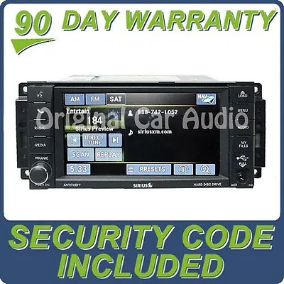 Chrysler Dodge Jeep MyGig Navigation Radio GPS DVD Sirius 30GB 430N RHB Uconnect • $288