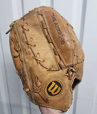 Vintage Wilson A2000 A2002 XL Baseball Softball Glove Left Hand Thrower LHT • $199.99