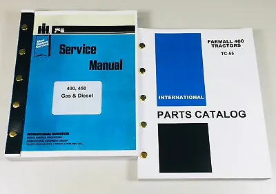 International Mccormick Farmall 400 Gas Diesel Tractor Service Parts Manual Ih • $52.97