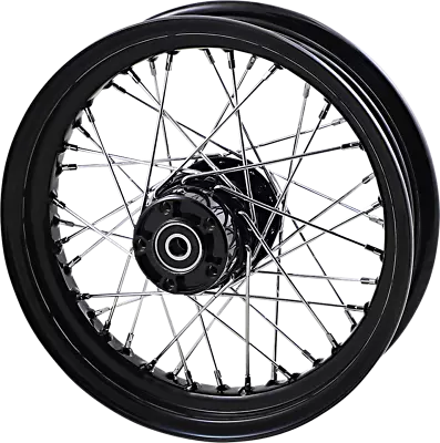 Drag Black 40 Spoke 16x3 Rr Wheel Assembly Harley Sportster 883 Hugger 87-96 • $392.95