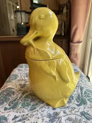 Vintage McCoy Yellow Duck Cookie Jar • $50