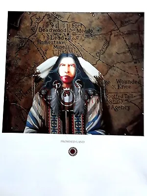 J.D.Challenger Art Print-- PROMISED LAND --Native American Western 10x12 • $10.99