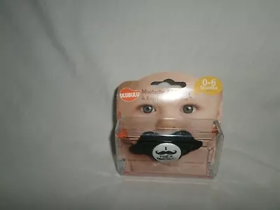 Ulubulu Pacifier Mustache Accessory & Expression Pacifier 0-6 Months  • $5