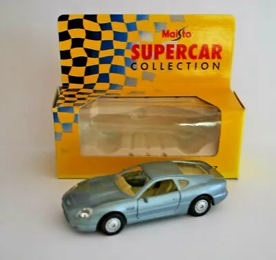  Aston Martin Db7 Silver Maisto Supercar Sports Car Collection • £8.99