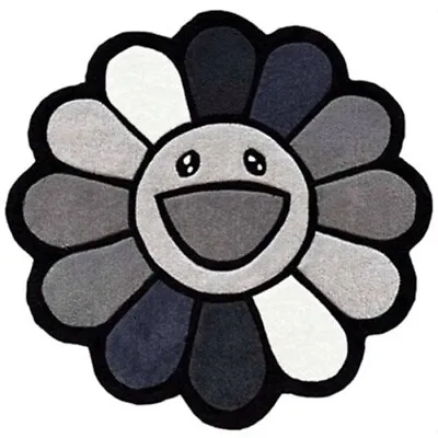 Tekashi Murakami Flower Rug Floor Mat Sunflower Japanese Interior Design • £29.99