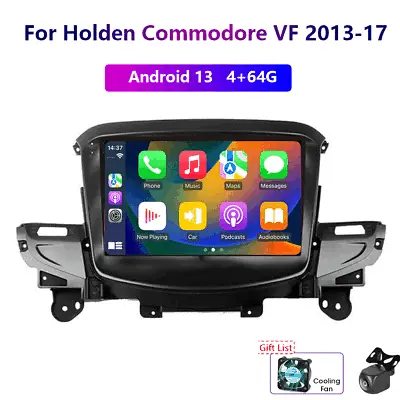 Wireless Carplay 64G Android For Holden CommodoreVF 2013-17 Car Stereo Radio GPS • $265.99