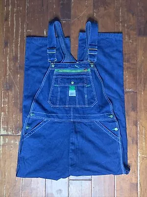 Liberty Bib Overalls Mens 38 X 34 Blue Denim Farmer Work Wear New W/O Tags • $29.99