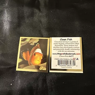 Magnetic Bookmark Clown Fish • $2