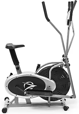 Plasma Fit Elliptical Machine Cross Trainer 2 In 1 Exercise Bike Cardio Fitness • $218.81