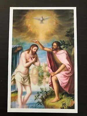 Holy Card Relic Of Saint John The Baptist #JTB0001 • $1