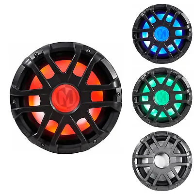 Memphis Audio MXA1044 10  500w LED Marine Subwoofer Sub For Polaris RZR/ATV/UTV • $94.95