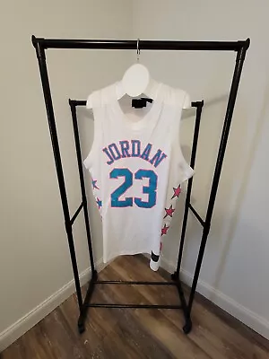 JORDAN 'Spurs All Star Game' Baseball/Basketball Warmup Jersey AR3883-100 • $74.99