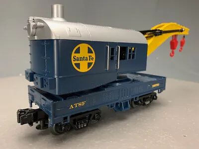 O MTH RailKing 30-79021 SANTA FE Crane Car #199793 O542 • $71.38