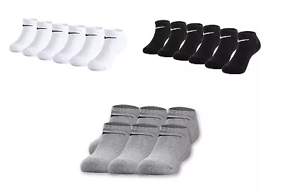 Nike 3 Pair Pack Trainer Socks Dri Fit Liner Ankle Socks Child Sizes 7 - 13 Uk  • £13.50