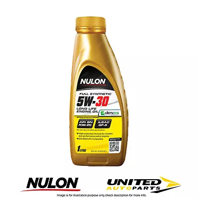 NULON Full Synthetic 5W-30 Long Life Engine Oil 1L For LEXUS GS430 4.3L 3UZ-FE • $36.99