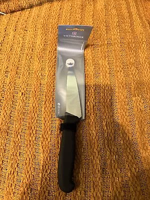 Victorinox Chef Knife 5  Straight Edge Blade Black Fibrox Handle 5.2003.12 • $19.95