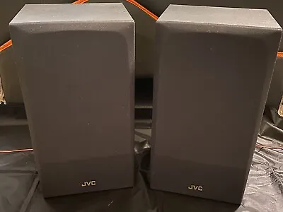 JVC SP-ME3 Vintage Stereo Bookshelf Speakers 8 Ohm 40 Watt 16”x8”x8” • $111.75