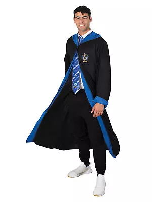 Harry Potter Ravenclaw Hogwarts Adult Wizard Robe Men's Party Costume Size STD • $62