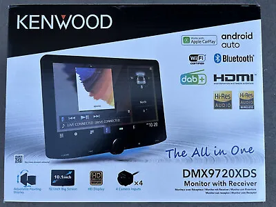 Kenwood DMX9720XDS - 10.1  Car Audio Receiver / Tuner (Ex-Demo). • $1695