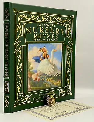 🖊SIGNED Easton Press MOTHER GOOSE NURSERY RHYMES Collectors LIMITED DLX Edition • $299.99