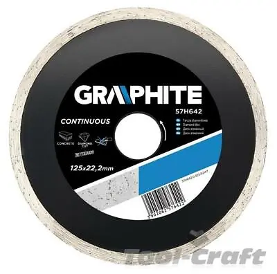 Graphite Diamond Blade Disc 115-230 Mm For Tiles Tile Cutter 115 - 230 Mm  • £13.99