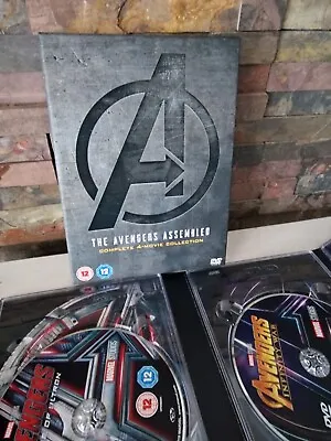 The Avengers Assembled Marvel DVD Set. UK. Region 2.  4 Movie Disc • £8.99