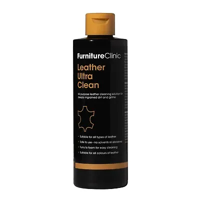 Leather Cleaner - Award Winning For Furniture Sofas Car Interiors And Seats • £14.95