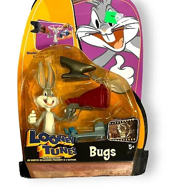 Looney Tunes Back In Action Bugs Bunny Figure Mattel 2003 Ages 5+ Collector • $15